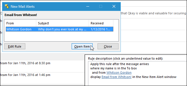 outlook for mac notifications not working